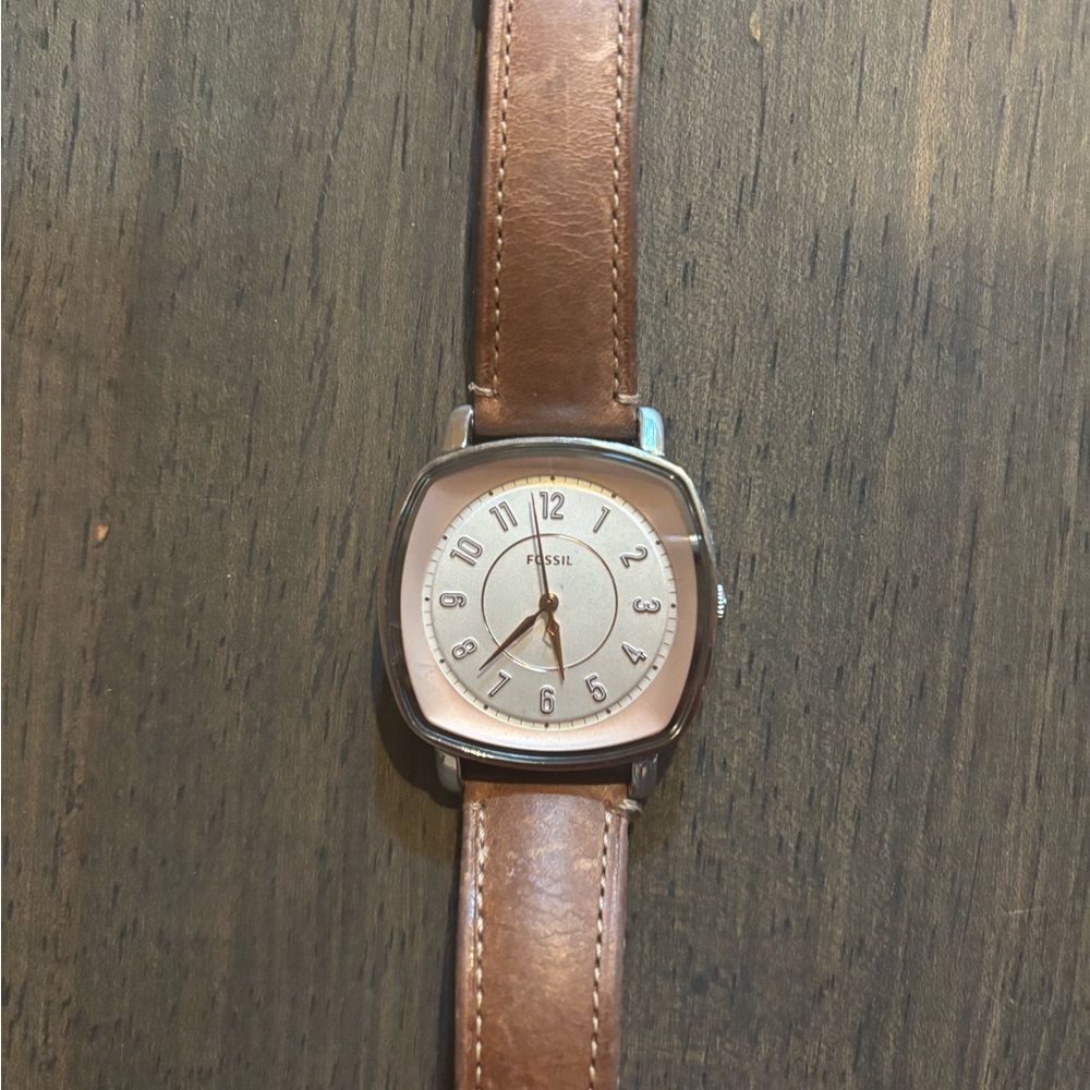 Fossil Tan Leather Watch